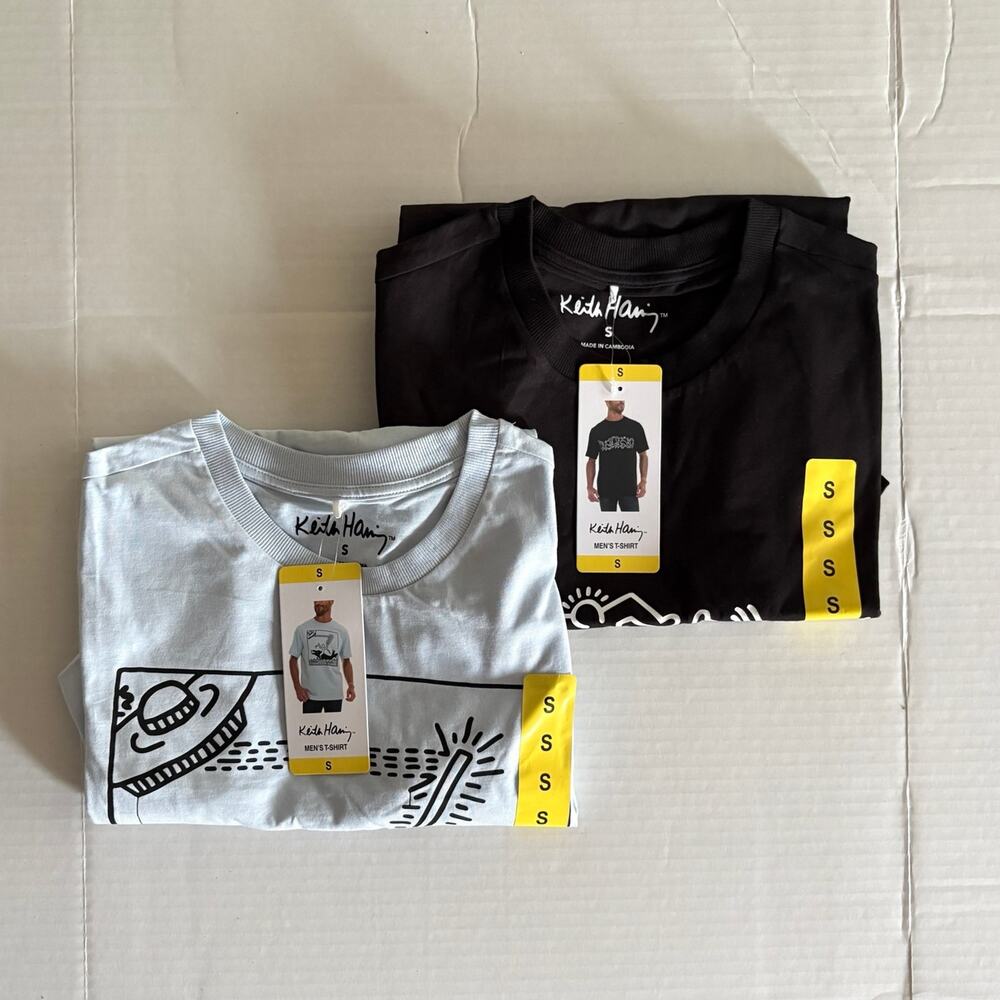 2 Keith Haring Men’s Graphic Tee